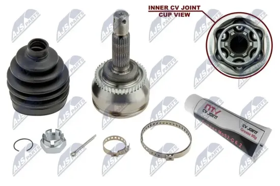 Gelenksatz, Antriebswelle Vorderachse radseitig NTY NPZ-MS-063 Bild Gelenksatz, Antriebswelle Vorderachse radseitig NTY NPZ-MS-063