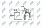 Gelenksatz, Antriebswelle radseitig NTY NPZ-MZ-017