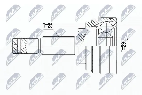 Gelenksatz, Antriebswelle NTY NPZ-NS-093 Bild Gelenksatz, Antriebswelle NTY NPZ-NS-093