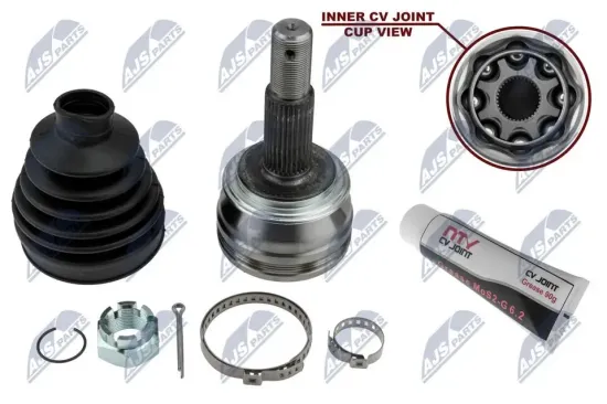 Gelenksatz, Antriebswelle Vorderachse Vorderachse links Vorderachse rechts NTY NPZ-NS-096 Bild Gelenksatz, Antriebswelle Vorderachse Vorderachse links Vorderachse rechts NTY NPZ-NS-096