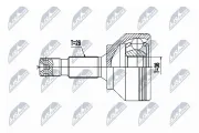 Gelenksatz, Antriebswelle Vorderachse rechts Vorderachse links NTY NPZ-PE-033