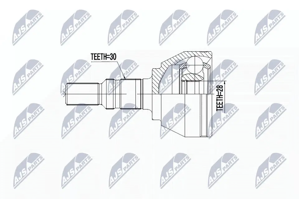 Gelenksatz, Antriebswelle NTY NPZ-PL-040