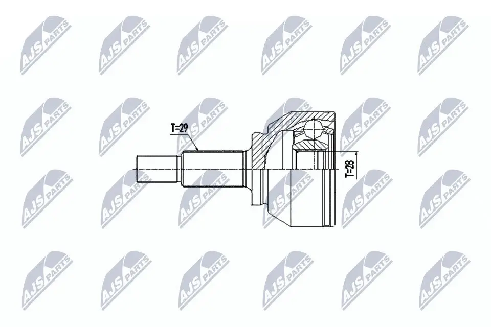 Gelenksatz, Antriebswelle NTY NPZ-PL-041