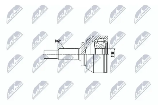 Gelenksatz, Antriebswelle NTY NPZ-PL-041 Bild Gelenksatz, Antriebswelle NTY NPZ-PL-041