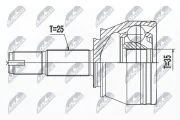 Gelenksatz, Antriebswelle NTY NPZ-PL-044