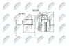 Gelenksatz, Antriebswelle radseitig NTY NPZ-RE-020