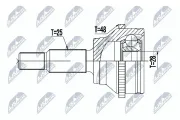 Gelenksatz, Antriebswelle NTY NPZ-RE-051