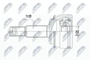 Gelenksatz, Antriebswelle NTY NPZ-RE-061