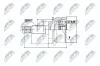 Gelenksatz, Antriebswelle radseitig NTY NPZ-SB-014
