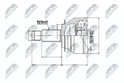 Gelenksatz, Antriebswelle radseitig NTY NPZ-SB-020