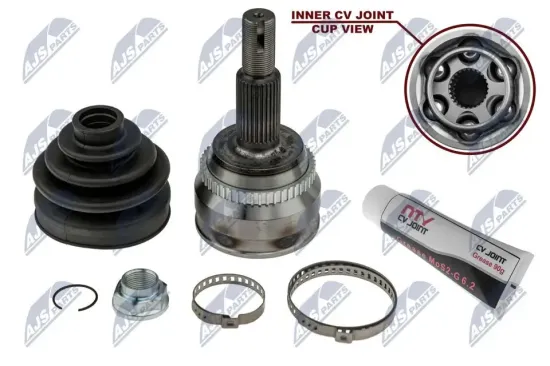 Gelenksatz, Antriebswelle radseitig Vorderachse NTY NPZ-TY-010 Bild Gelenksatz, Antriebswelle radseitig Vorderachse NTY NPZ-TY-010