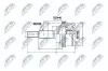 Gelenksatz, Antriebswelle Hinterachse links Hinterachse rechts Hinterachse NTY NPZ-TY-075 Bild Gelenksatz, Antriebswelle Hinterachse links Hinterachse rechts Hinterachse NTY NPZ-TY-075