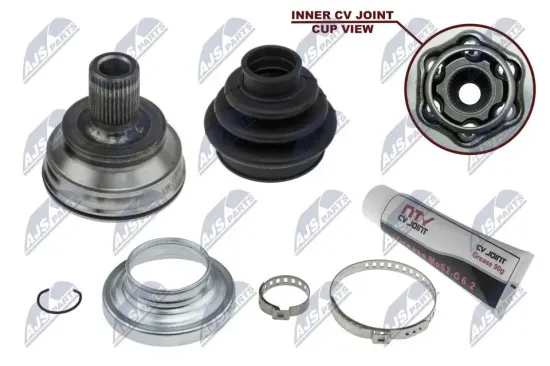 Gelenksatz, Antriebswelle Hinterachse radseitig NTY NPZ-VW-043 Bild Gelenksatz, Antriebswelle Hinterachse radseitig NTY NPZ-VW-043