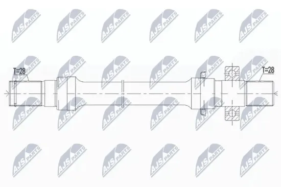 Antriebswelle NTY NWP-MZ-004 Bild Antriebswelle NTY NWP-MZ-004