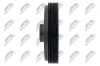 Riemenscheibe, Kurbelwelle NTY RKP-PE-005 Bild Riemenscheibe, Kurbelwelle NTY RKP-PE-005