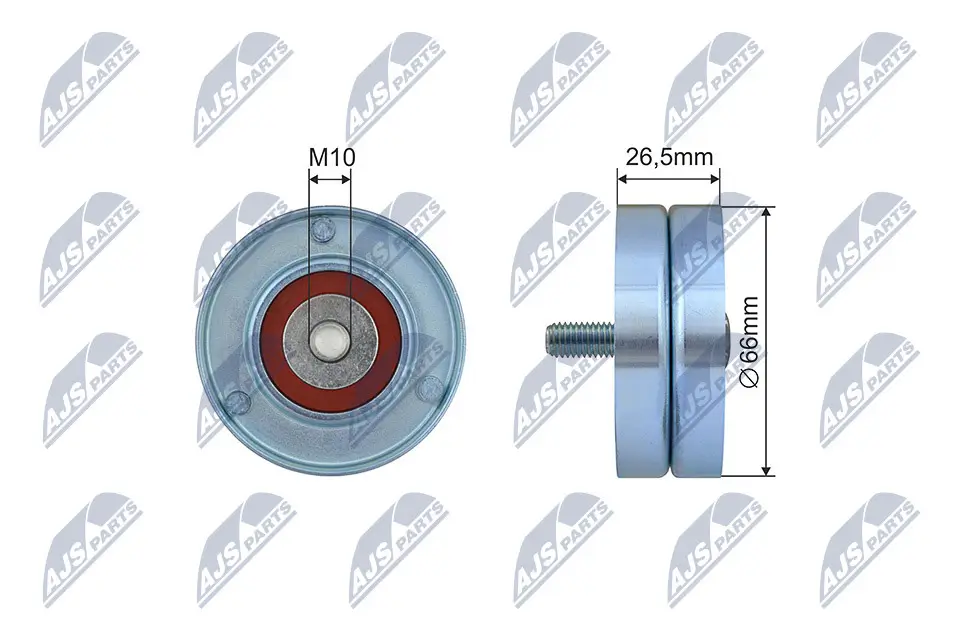 Spannrolle, Keilrippenriemen NTY RNK-AR-013