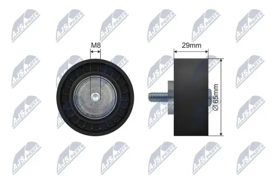 Umlenk-/Führungsrolle, Keilrippenriemen NTY RNK-AR-014 Bild Umlenk-/Führungsrolle, Keilrippenriemen NTY RNK-AR-014