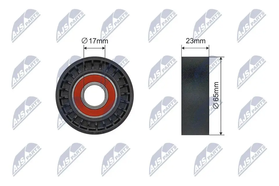 Spannrolle, Keilrippenriemen NTY RNK-AR-019