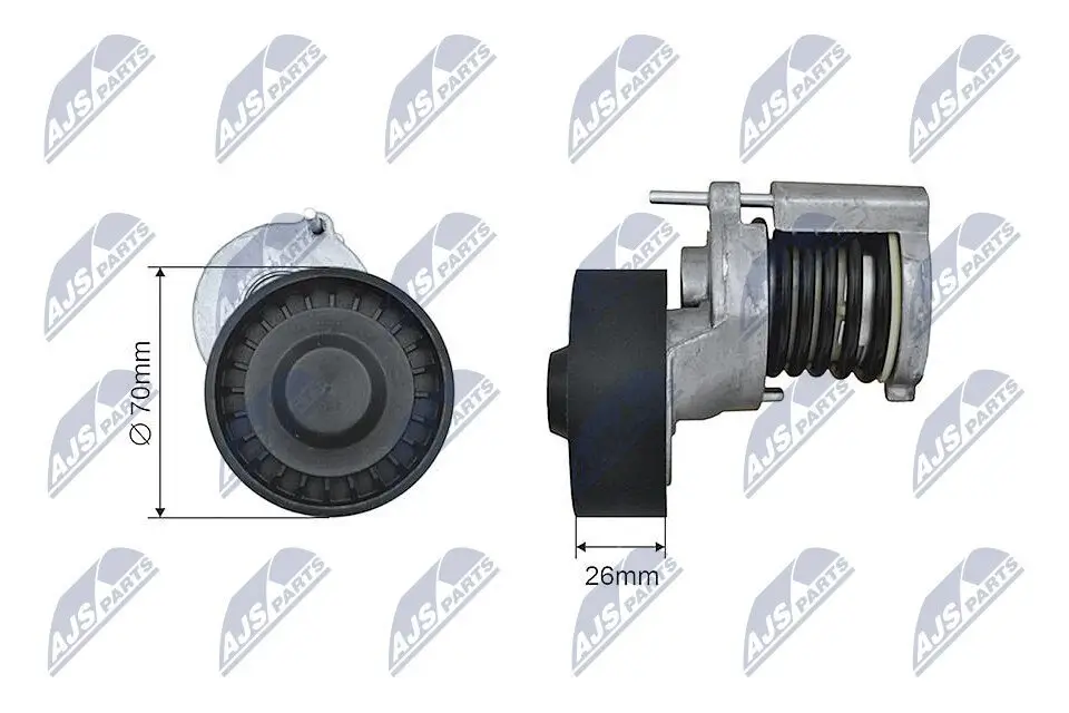 Spannrolle, Keilrippenriemen NTY RNK-AU-019