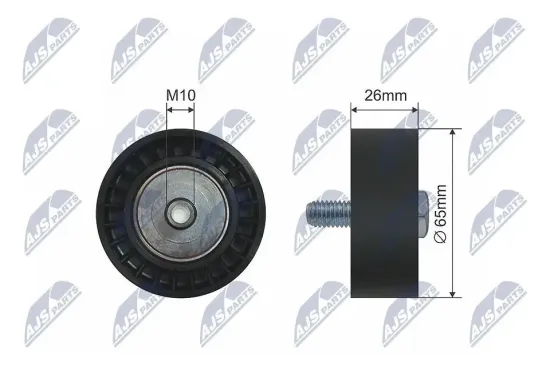 Umlenk-/Führungsrolle, Keilriemen NTY RNK-AU-047 Bild Umlenk-/Führungsrolle, Keilriemen NTY RNK-AU-047