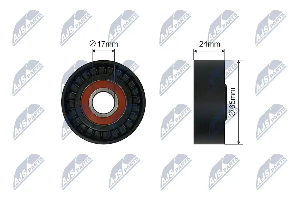 Spannrolle, Keilrippenriemen NTY RNK-AU-057