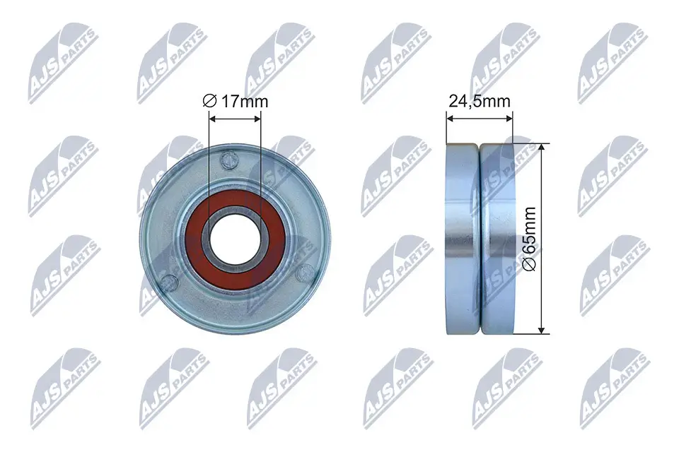 Spannrolle, Keilrippenriemen NTY RNK-AU-058