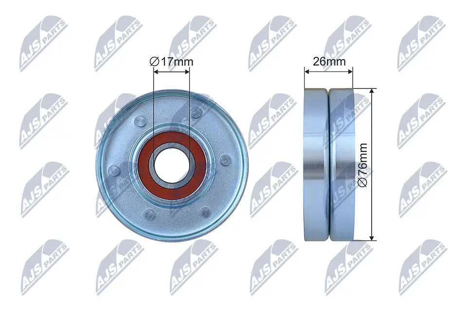 Spannrolle, Keilrippenriemen NTY RNK-AU-059
