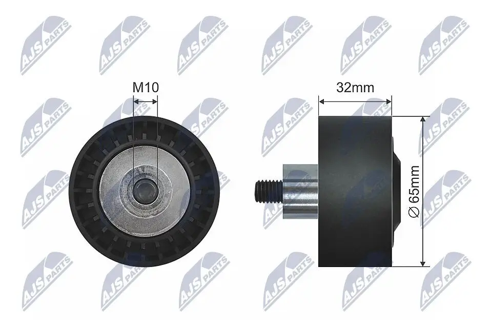 Umlenk-/Führungsrolle, Keilriemen NTY RNK-BM-021