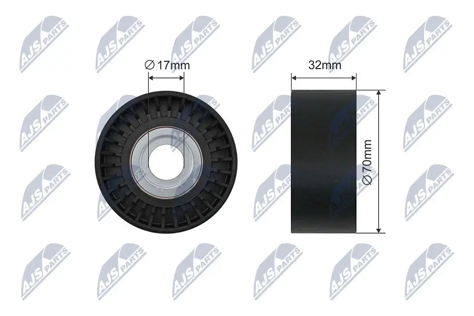 Spannrolle, Keilrippenriemen NTY RNK-BM-055