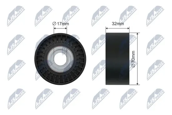 Spannrolle, Keilrippenriemen NTY RNK-BM-055 Bild Spannrolle, Keilrippenriemen NTY RNK-BM-055
