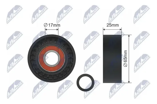 Spannrolle, Keilrippenriemen NTY RNK-CH-003 Bild Spannrolle, Keilrippenriemen NTY RNK-CH-003