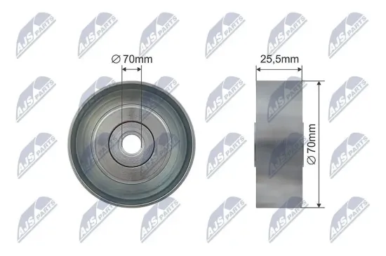 Spannrolle, Keilrippenriemen NTY RNK-CH-013 Bild Spannrolle, Keilrippenriemen NTY RNK-CH-013