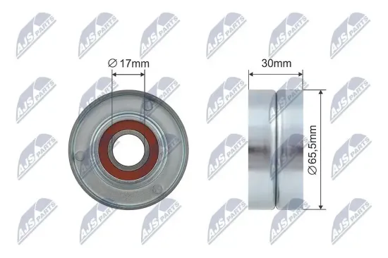 Spannrolle, Keilrippenriemen NTY RNK-CH-019 Bild Spannrolle, Keilrippenriemen NTY RNK-CH-019
