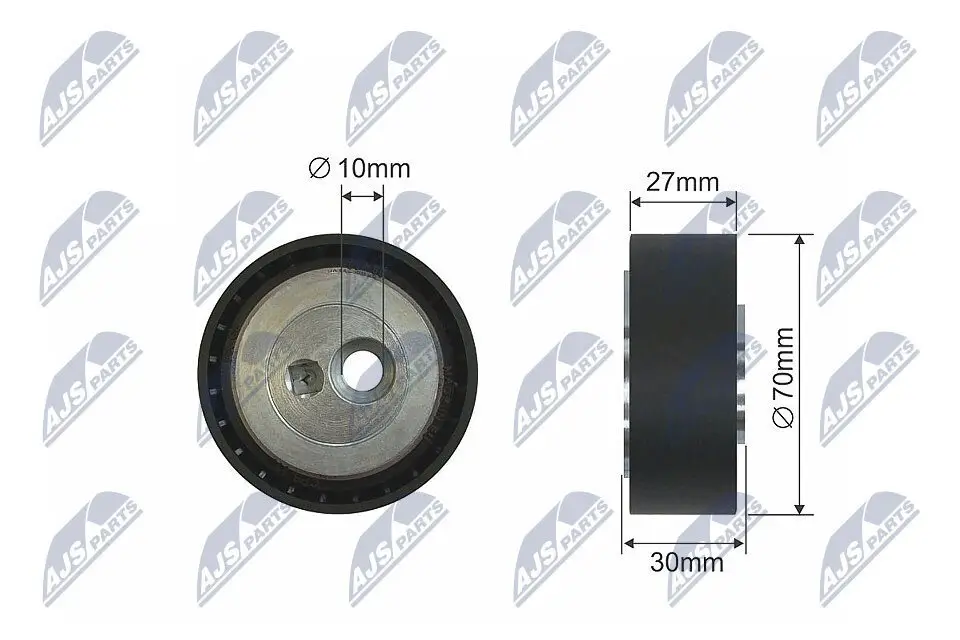 Spannrolle, Keilrippenriemen NTY RNK-CT-008