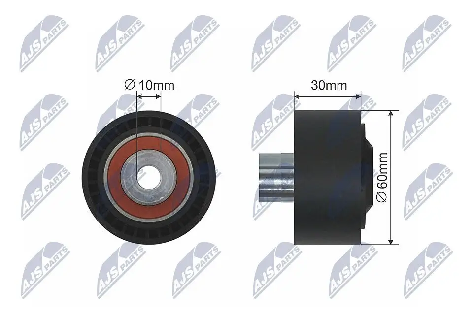 Spannrolle, Keilriemen NTY RNK-CT-040