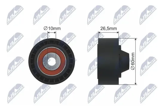 Spannrolle, Keilriemen NTY RNK-CT-043 Bild Spannrolle, Keilriemen NTY RNK-CT-043