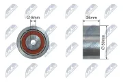 Spannrolle, Keilrippenriemen NTY RNK-CT-058