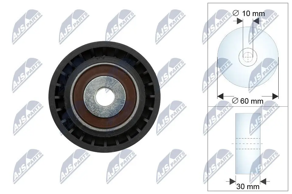 Umlenk-/Führungsrolle, Zahnriemen NTY RNK-CT-066