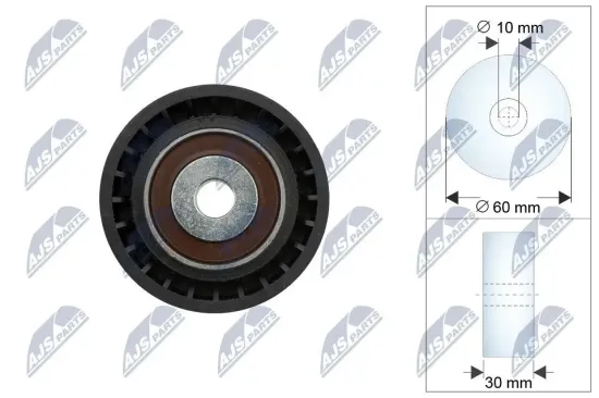 Umlenk-/Führungsrolle, Zahnriemen NTY RNK-CT-066 Bild Umlenk-/Führungsrolle, Zahnriemen NTY RNK-CT-066