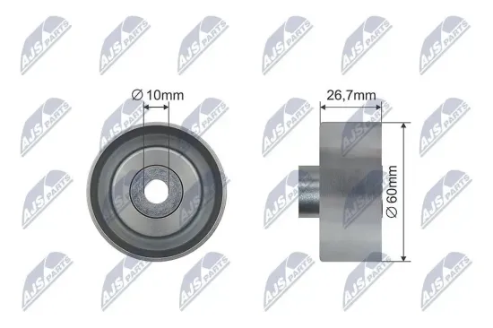 Umlenk-/Führungsrolle, Keilrippenriemen NTY RNK-FR-029 Bild Umlenk-/Führungsrolle, Keilrippenriemen NTY RNK-FR-029