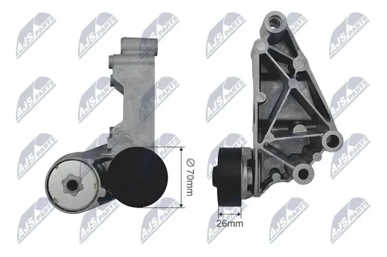 Spannrolle, Keilrippenriemen NTY RNK-FR-033 Bild Spannrolle, Keilrippenriemen NTY RNK-FR-033