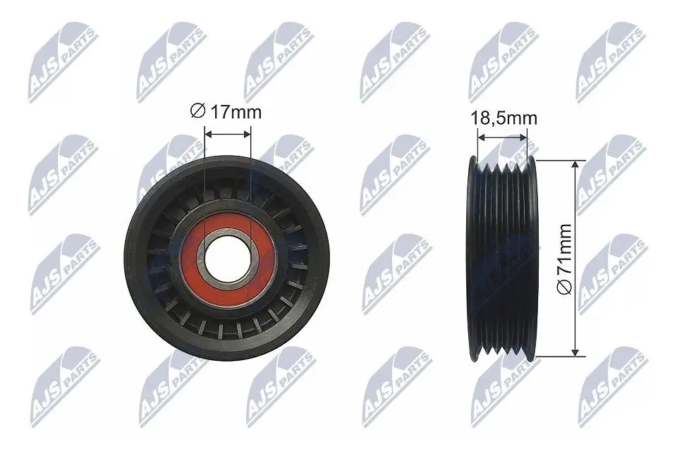 Spannrolle, Keilriemen NTY RNK-FR-036