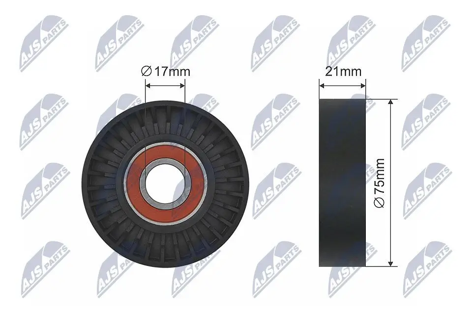 Spannrolle, Keilriemen NTY RNK-FR-049