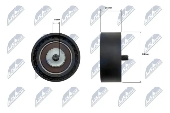 Umlenk-/Führungsrolle, Keilrippenriemen NTY RNK-FR-070 Bild Umlenk-/Führungsrolle, Keilrippenriemen NTY RNK-FR-070