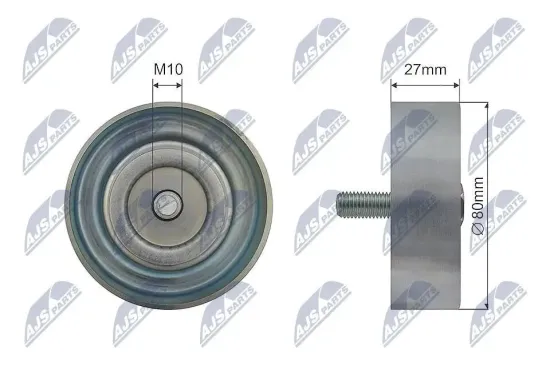 Umlenk-/Führungsrolle, Keilrippenriemen NTY RNK-HY-010 Bild Umlenk-/Führungsrolle, Keilrippenriemen NTY RNK-HY-010