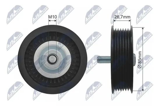 Umlenk-/Führungsrolle, Keilriemen NTY RNK-ME-016 Bild Umlenk-/Führungsrolle, Keilriemen NTY RNK-ME-016