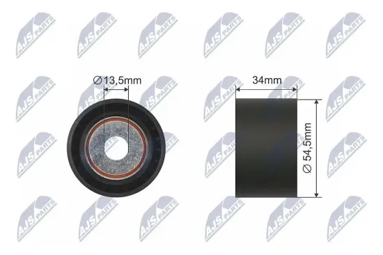 Umlenk-/Führungsrolle, Keilriemen NTY RNK-ME-026 Bild Umlenk-/Führungsrolle, Keilriemen NTY RNK-ME-026