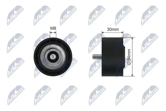 Spannrolle, Keilrippenriemen NTY RNK-ME-048 Bild Spannrolle, Keilrippenriemen NTY RNK-ME-048