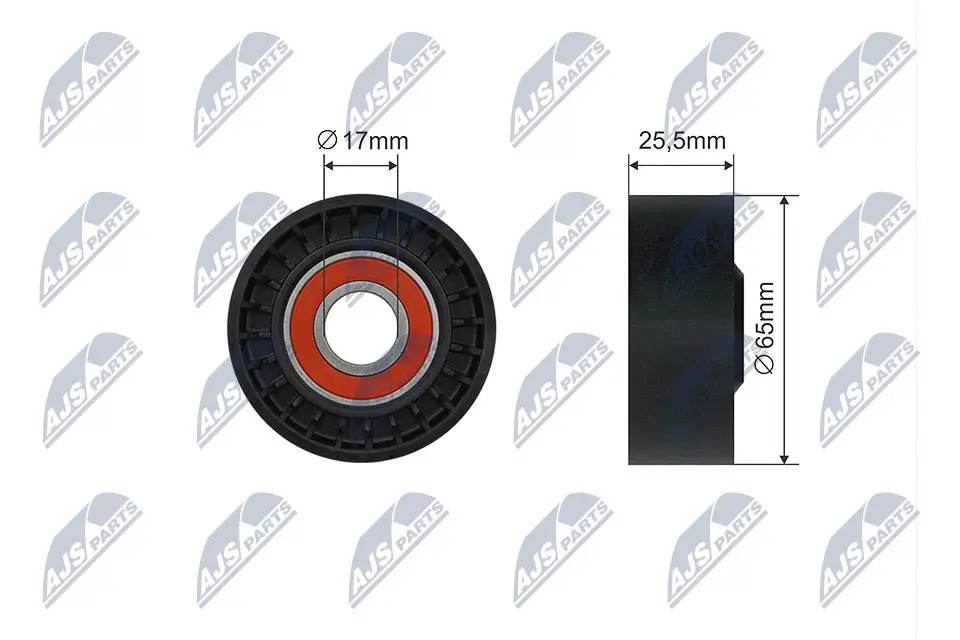 Spannrolle, Keilrippenriemen NTY RNK-ME-053