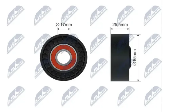 Spannrolle, Keilrippenriemen NTY RNK-ME-053 Bild Spannrolle, Keilrippenriemen NTY RNK-ME-053